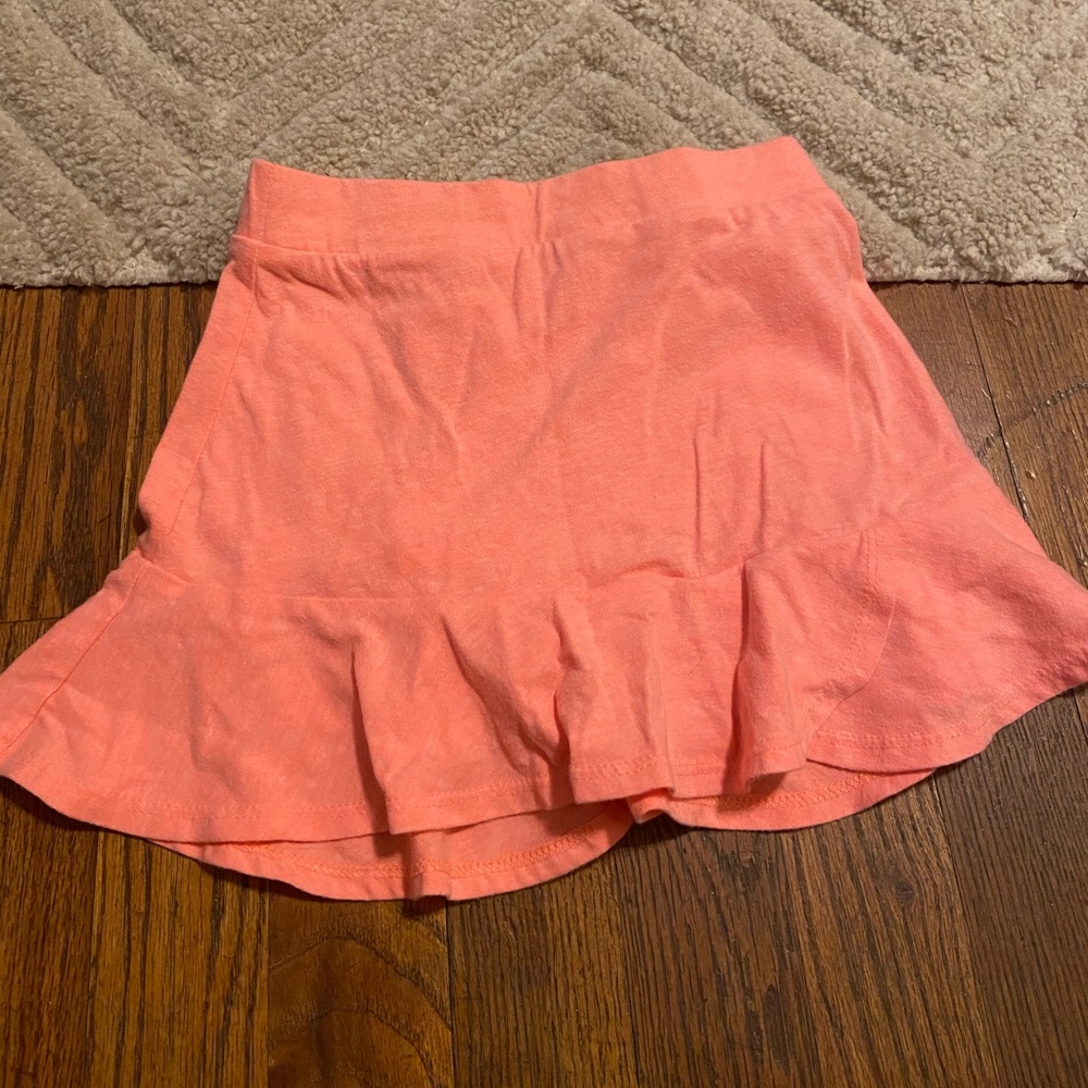Girls coral skirt